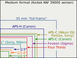 Sensor Sizes