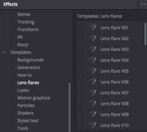 Making Better Videos: Effects included with Resolve 15 Beta
