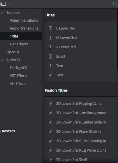 Making Better Videos: Titling Options in Resolve 15 Beta