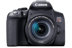 Canon EOS Rebel T8i with 18-55mm Lens