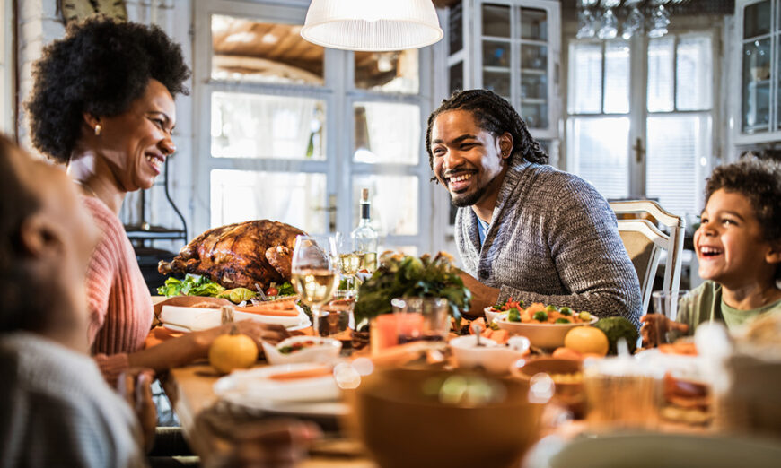 Family at the Dinner Table