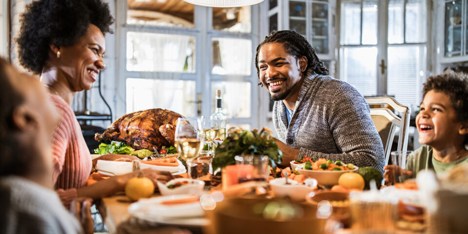 Family at the Dinner Table