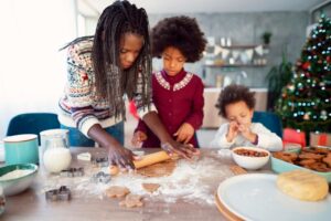 Family baking