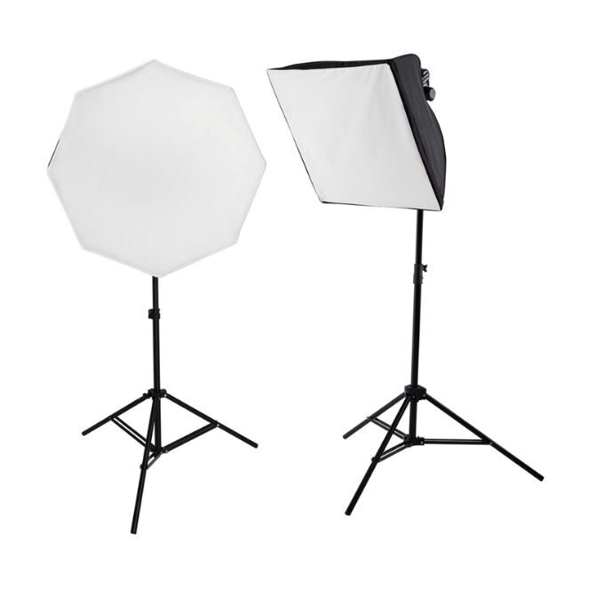 Westcott Basics LED 2 Light Softbox Kit