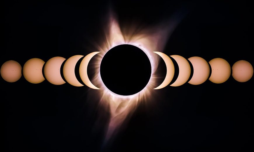 Timelapse of Moon Phases