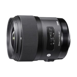 Sigma 35mm F1.4 prime lenses