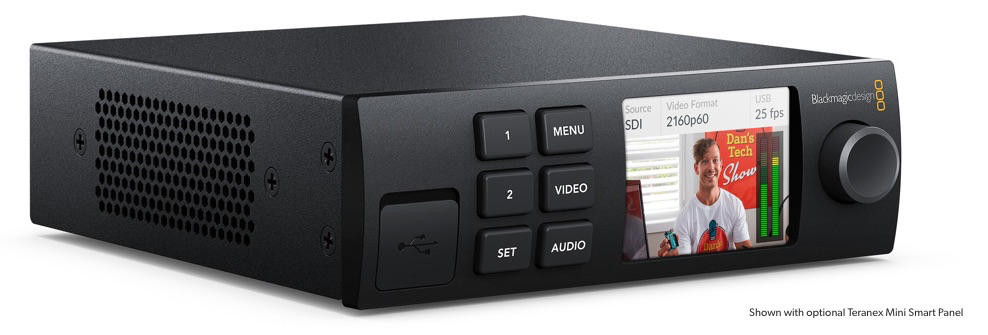 Blackmagic Design Web Presenter with optional Teranex Mini Panel