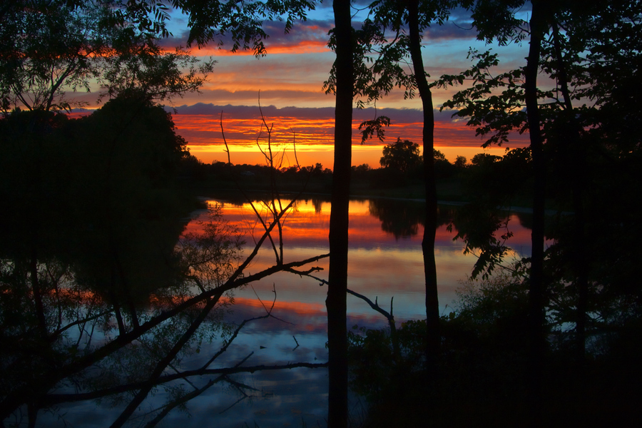 Orange Sunset - Mike Sansano