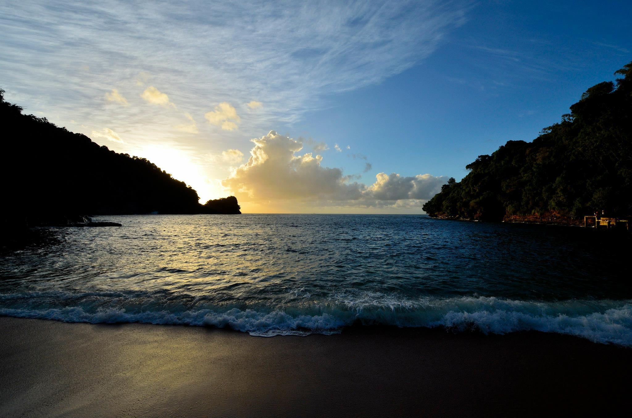 Sunset Beach by Curtis Button